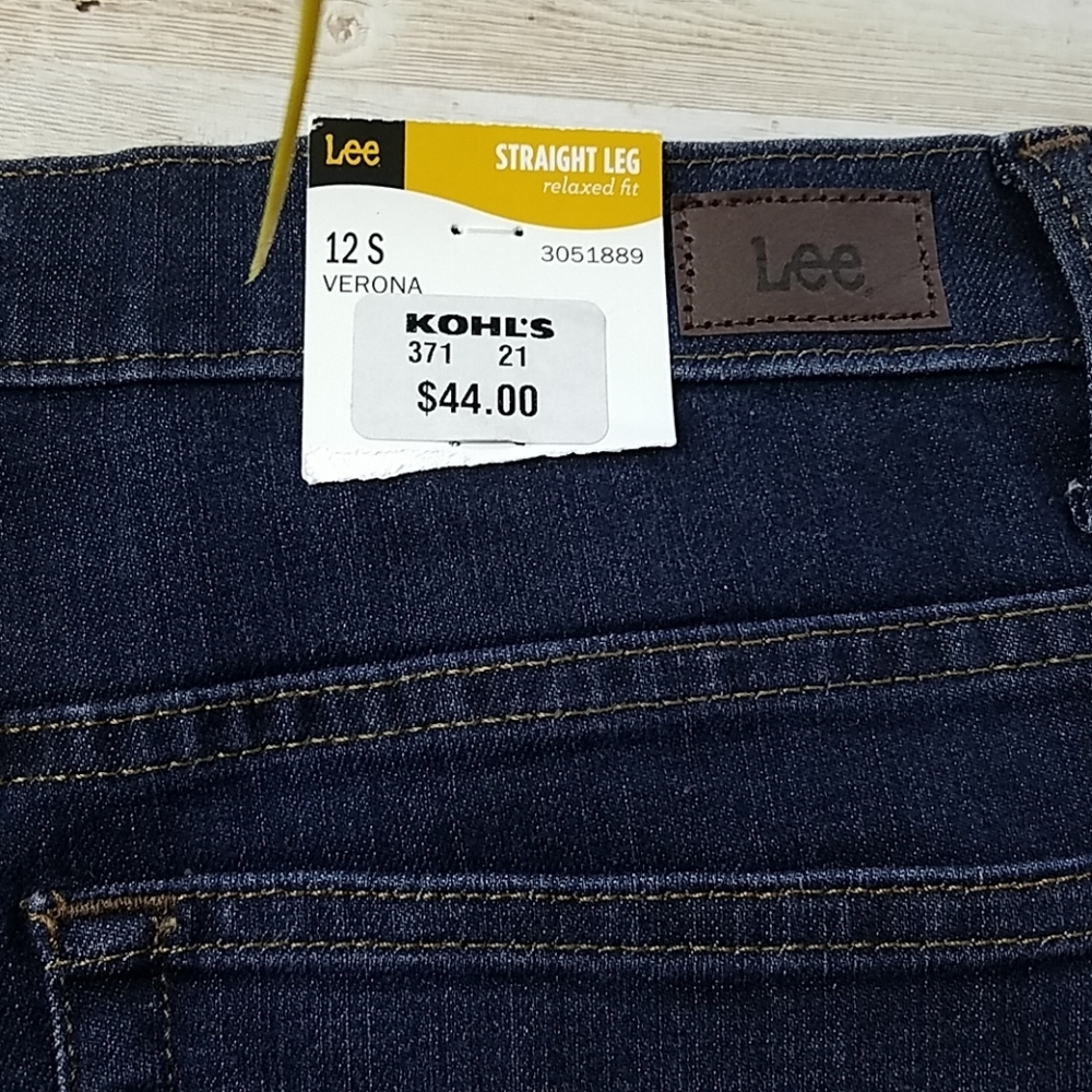 NWT, Lee, 0063 l Relaxed Fit | Size 12S - Picture 7 of 7